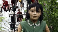 The Sultan's Elephant puppet girl