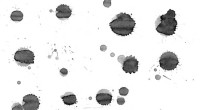 Free Adobe Photoshop grunge splatter brush set.