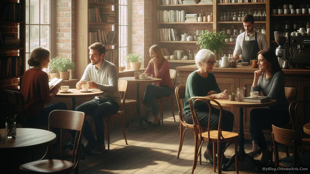 The Quiet Revolution of Third Places - How Cafés, Bookshops, and Bars Keep Cities Human.